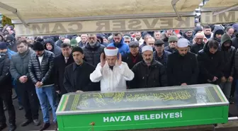 Havza'da Trafik Kazasında Hayatını Kaybeden Muhtarın Babası Toprağa Verildi