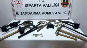 Isparta'da Tarihi Eser Kaçakçılığına Yönelik Operasyonlar