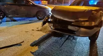 Eskişehir'de Kavşakta Trafik Kazası: 1 Yaralı