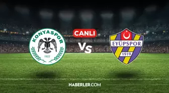 Konyaspor Eyüpspor CANLI izle! (ŞİFRESİZ) Konyaspor Eyüpspor maçı hangi kanalda, canlı yayın nerede ve nasıl izlenir?