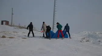 Küpkıran Kayak Merkezi'nde 'Pansuman' Yöntemi ile Kayak Sezonu Açılıyor