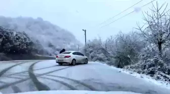 Bartın'da Kar Yağışı Etkisini Sürdürüyor