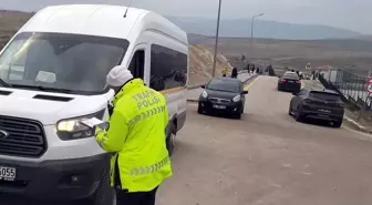 Beypazarı'nda Öğrenci Servislerine Trafik Denetimi