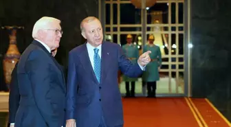 Cumhurbaşkanı Erdoğan, Almanya Cumhurbaşkanı Steinmeier ile görüştü