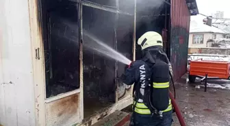 Konya'da Sobayı Tinerle Yakan Kişi Yaralandı