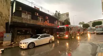 Antalya'da Restoranda Baca Yangını