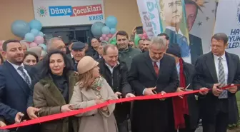 Samandağ'da Dünya Çocukları Kreş ve Gündüz Bakımevi Açıldı