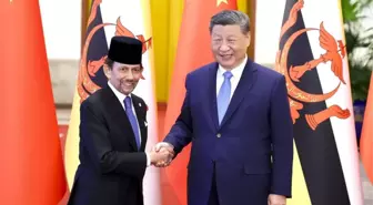 Xi Jinping, Brunei Sultanı ile Görüştü