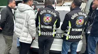 Bahçelievler'de Asker Eğlencesinde Tehlikeli Trafik Hareketleri