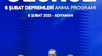 Cumhurbaşkanı Erdoğan, 'Bir Oluruz 6 Şubat Depremleri Anma Programı'nda konuştu: (1)