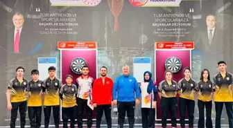 Elazığ Sporcuları Türkiye Dart Şampiyonası'ndan Başarılarla Döndü