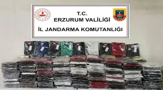 Erzurum'da 1500 Kaçak Tişört Ele Geçirildi