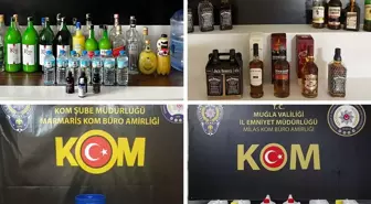 Muğla'da Sahte İçki Operasyonu: 11 Gözaltı