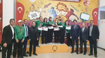 Okul Sporları Bowling Türkiye Şampiyonası'nda ilk iki derece Alaçam ekiplerinin