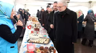 Erzurum'da Hayır Çarşısı Açıldı, Gelir Deprem Bölgesine Gönderilecek