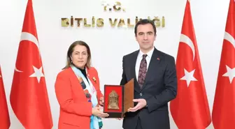 Aile ve Sosyal Hizmetler Bakan Yardımcısı Madak, Bitlis Valiliğini ziyaret etti