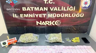 Batman'da Narkotik Operasyonu: 1 Kilo Skunk Ele Geçirildi