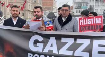 Konya ve Aksaray'da Gazze Protestosu