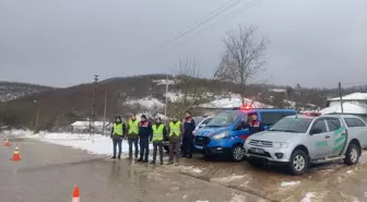 İnegöl'de Orman Ürünleri Taşımacılığına Kontrol