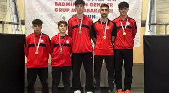 Erzincan Takımları Badminton Grup Şampiyonu Oldu