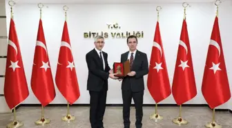 Milli Eğitim Bakan Yardımcısı Yılmaz Bitlis Valiliğini Ziyaret Etti