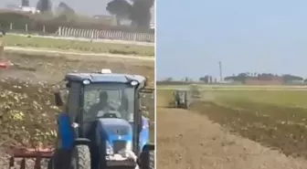 100 dönümlük tarlasını para kazandırmıyor diye yerle bir etti!