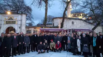 Abdullah Özdemir, İstanbul İl Başkanlığı Görevine Başlarken Fatih'in Türbesini Ziyaret Etti