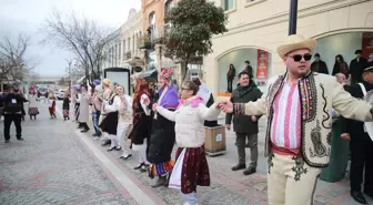 Edirne'de Uluslararası Balkan Halk Oyunları Festivali Coşkusu