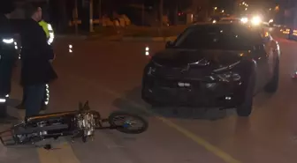 Mersin'de Otomobil ile Motosiklet Çarpıştı: 1 Yaralı