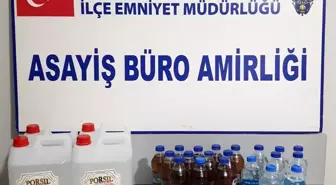 Kütahya'da Kaçak Alkol Operasyonu: 20 Litre Etil Alkol Ele Geçirildi