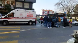 Aydın'da Otomobil ile Motosiklet Çarpıştı: Sürücü Yaralandı