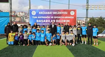 Akçaabat'ta Kurtuluşun 107. Yıl Dönümünde Futbol Turnuvası Düzenlendi