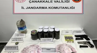 Çanakkale'de Uyuşturucu Operasyonu: 900 Gram Esrar Ele Geçirildi