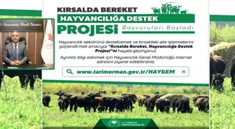 Kırsalda Bereket Projesi ile Hayvancılığa Destek Başladı