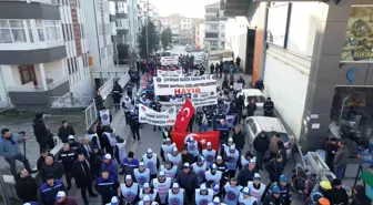 Maden İşçileri Özelleştirmeye Karşı Yürüyüşe Başladı