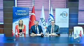 ATSO ve SGK arasında Ekonomik İş Birliği Protokolü İmzalandı