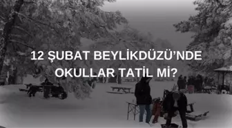 Beylikdüzü okullar tatil mi son dakika? 12 Şubat Çarşamba Beylikdüzü'nde okul yok mu?