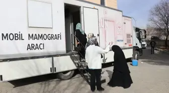 Siirt'te Mobil Mamografi Aracı ile 10 Bin Kilometre Yol Alındı