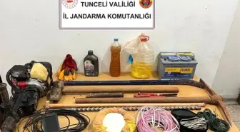 Tunceli'de Kaçak Kazı Yapan 5 Kişi Suçüstü Yakalandı