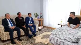 Bilecik Valisi Aygöl, Gazi Bülent Aydın'ı Ziyaret Etti