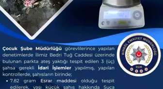 Bingöl'de Esrar Operasyonu: 3 Şahsa İdari İşlem, 1 Kişiye Adli İşlem