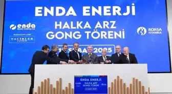 Enda Enerji Holding Borsa İstanbul'da İşlem Görmeye Başladı