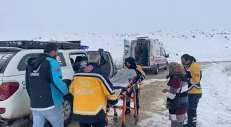 Çorum'da Yaşlı Adam UMKE Ekipleri Tarafından Hastaneye Ulaştırıldı