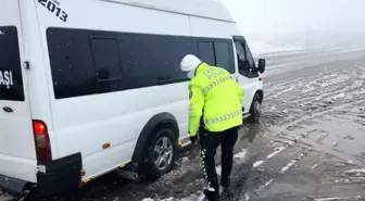 Besni'de Kış Lastiği Denetimleri Artırıldı