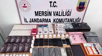 Mersin'de Cep Telefonu Kaçakçılığı Operasyonu