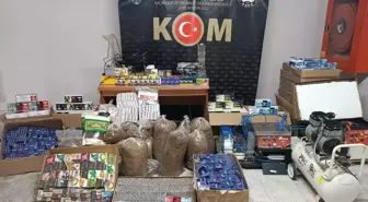 Niğde'de Kaçakçılık Operasyonu: 110 Bin Makaron ve 129 Kilogram Tütün Ele Geçirildi