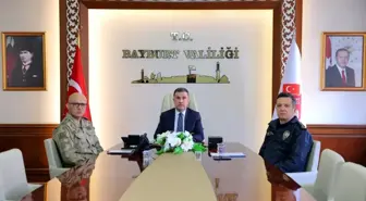 Bayburt Valisi Eldivan, Güvenlik Toplantısına Katıldı