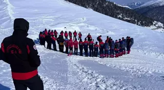 Trabzon'da Zigana Dağı'nda Arama Kurtarma Tatbikatı Gerçekleştirildi