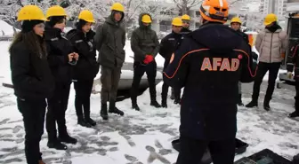 Kayseri'de AFAD'dan Arama-Kurtarma Eğitimi