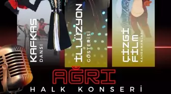 Ağrı'da Halk Konseri Düzenlenecek